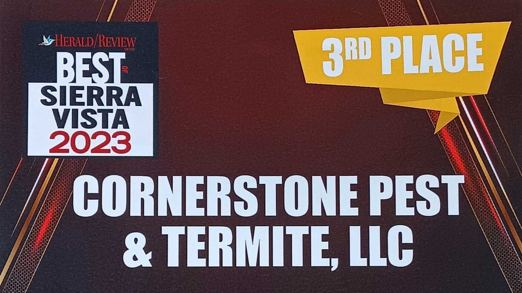 Cornerstone Pest and Termite Willcox Softball